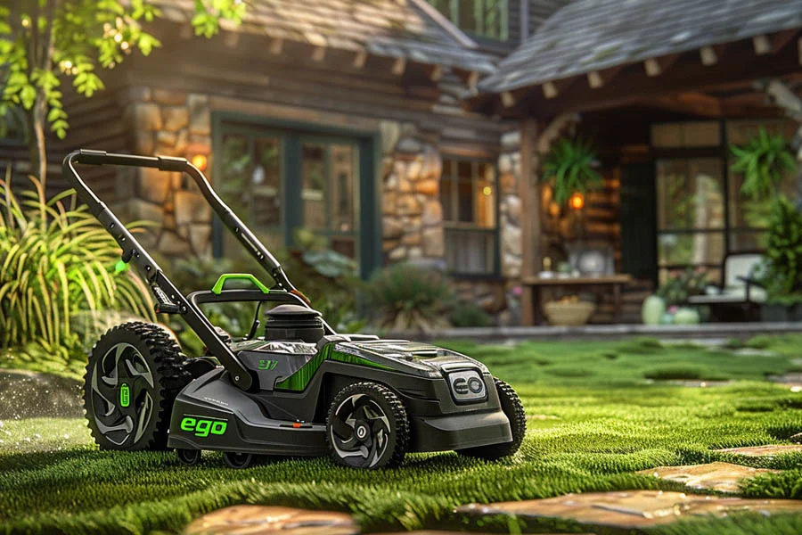 self propelled lawn mower